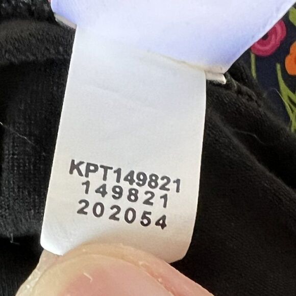 J Jill Wearever Collection Black Jersey Knit Wide Leg Pants - Picture 9 of 9